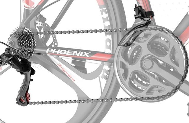 凤凰电动自行车测评26寸破风轮9级变速，最高续航400里！