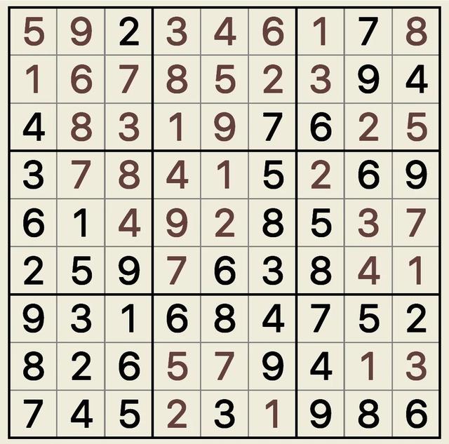 x9数独解法,九字数独的技巧图解"